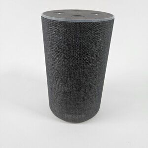 Amazon Echo Gray 2nd Gen Smart Speaker w Alexa Tested Working